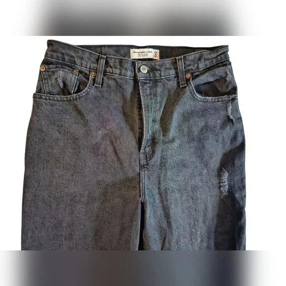 Abercrombie & Fitch Curve Love ‘90s Straight Ultra High Rise Jeans 29/8 - Picture 4 of 9